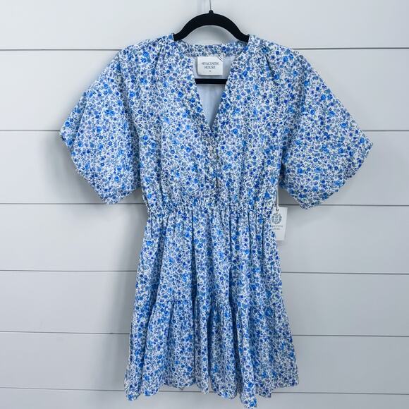 Tuckernuck Blue Floral Mini Dress - Picture 2 of 8